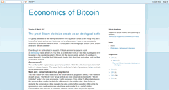 Desktop Screenshot of economicsofbitcoin.com